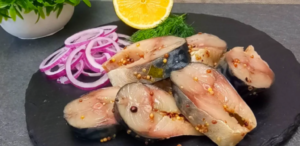Mackerel Dry-Salted in a Bag: No Brine, Simple, Quick, and Delicious